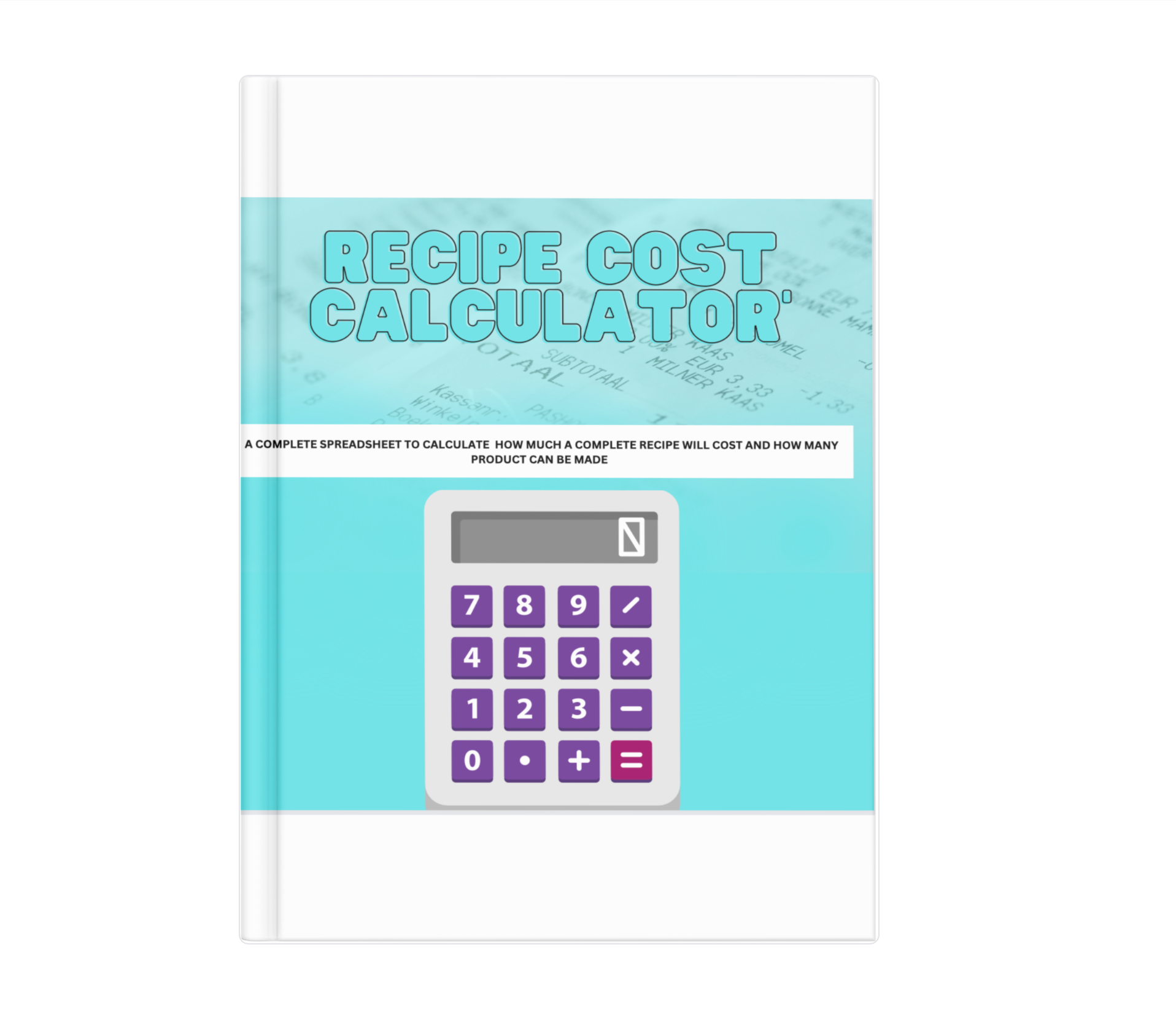 RECIPE COST CALCULATOR