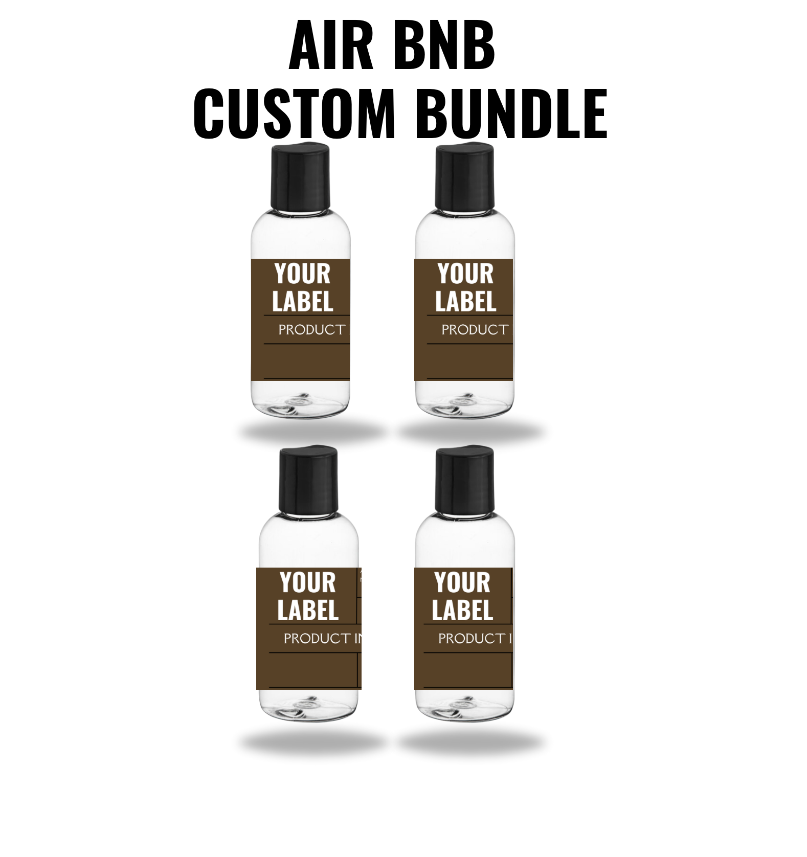 AIR BNB TOILETRIES SETS IN ORGANZA BAGS