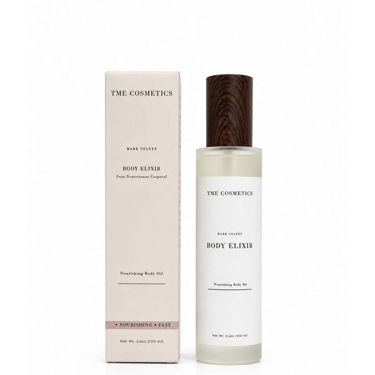 BARE VELVET BODY ELIXIR- NOURISHING DRY BODY OIL