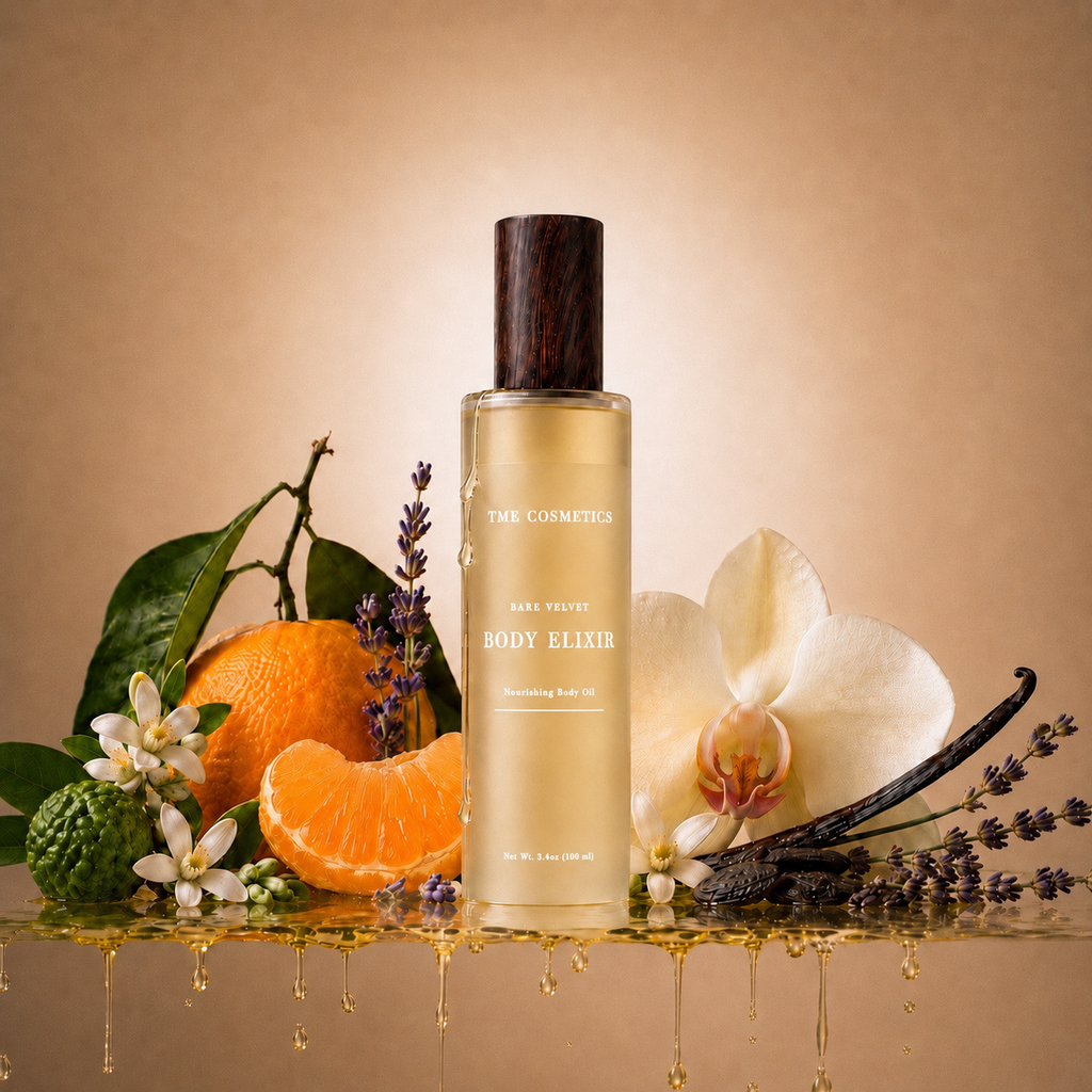 BARE VELVET BODY ELIXIR- NOURISHING DRY BODY OIL
