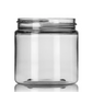 4 OZ CLEAR PET PLASTIC SINGLE WALL JAR  58-400 NECK FINISH